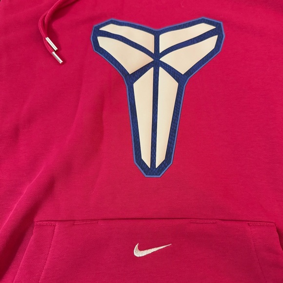 Nike Kobe Halo Standard Issue Pullover Basketball Hoodie Red HF0066-636 LargeNew - Picture 4 of 7
